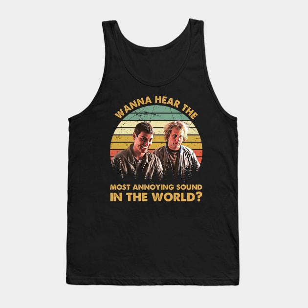 Wanna Hear The Most Annoying Sound In The World Tank Top by Colorfull Human Skull